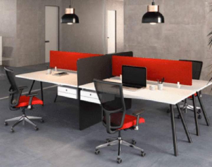 Bureau bench Métrik. Disponible en 7 coloris. A partir de. 650,00 € HT